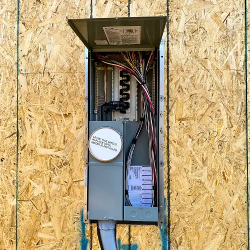 New electrical panel